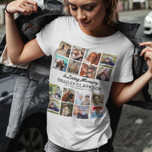 Add Your Own Photos & Personalised Text T-Shirt