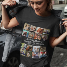 Add Your Own Photos & Personalised Text T-Shirt