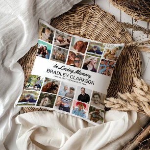 Add Your Own Photos & Personalized Text Cushion