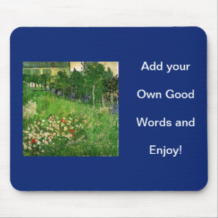 Add your own picture and words mouse mat