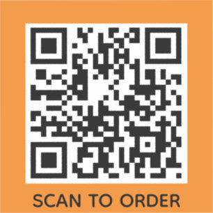 Add your own QR Code Scan to order Minimal Simple