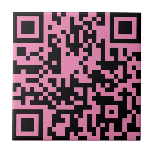 Add your own QR Code text Scan Minimal Simple Tile (Front)
