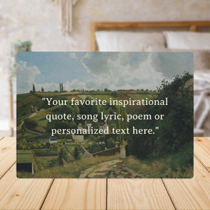 Add Your Own Quote Cottagecore Vintage Plaque