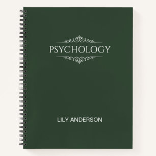 Add Your Own Subject and Name with 2025 Calendar Notebook