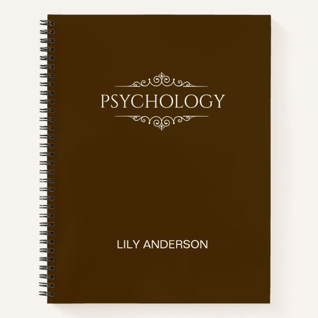 Add Your Own Subject and Name with 2025 Calendar Notebook (Front)