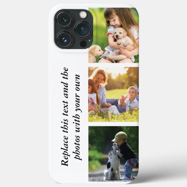 Add your own text and pics  Case-Mate iPhone case (Back)