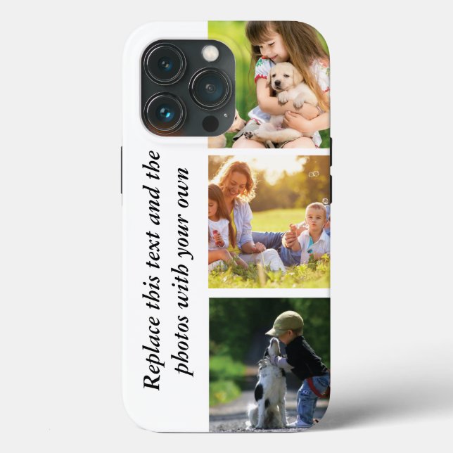Add your own text and pics  Case-Mate iPhone case (Back)