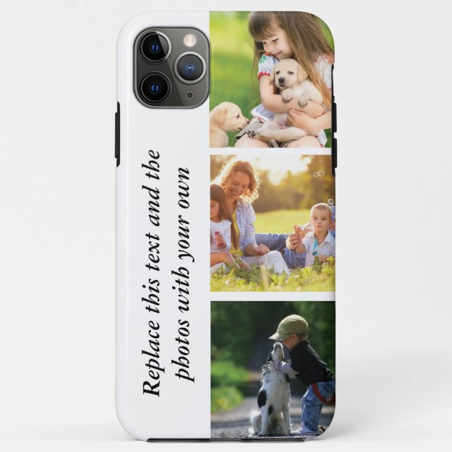 Add your own text and pics  Case-Mate iPhone case (Back)