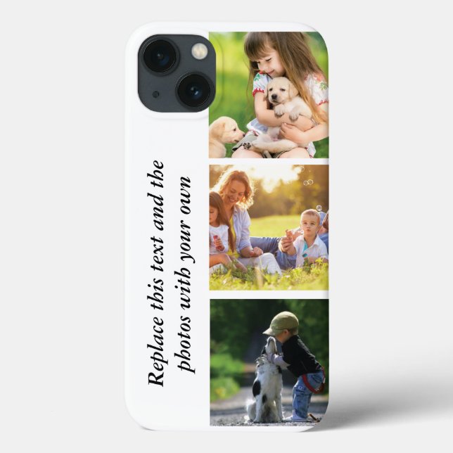 Add your own text and pics  Case-Mate iPhone case (Back)