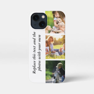Add your own text and pics  iPhone 13 mini case