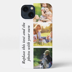 Add your own text and pics  iPhone 13 case