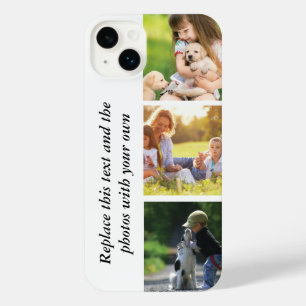 Add your own text and pics  iPhone 14 plus case