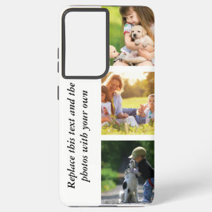 Add your own text and pics samsung galaxy case