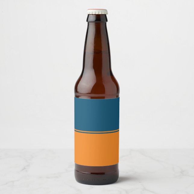 ADD YOUR OWN TEXT Beer Bottle Label  (Front)