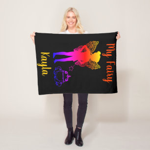 Add your Own Text - Fleece Blanket, 30"x40" Blanket