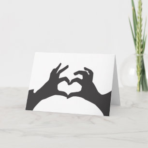 ADD YOUR OWN TEXT Love Heart Card