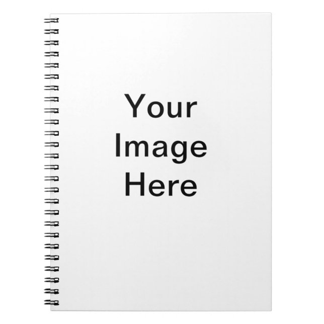 Add your own Text or Logo Notebook (Front)