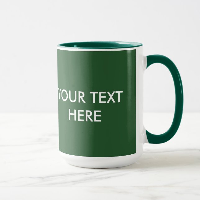 ADD YOUR OWN TEXT & PHOTO MUG (Right)