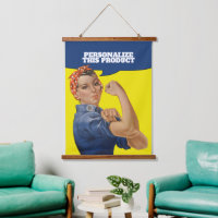 Add Your own Text Rosie the Riveter Personalised