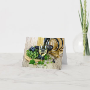 ADD YOUR OWN TEXT Wine Tasting Card