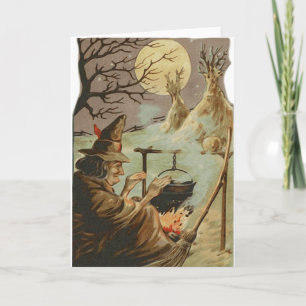 Add Your Own Text: Witch at Peace Card