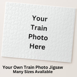 Add Your Own Train Photo Jigsaw Puzzle