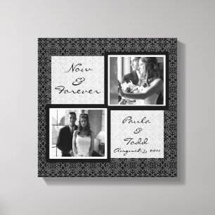 Add Your Own Wedding Photo Wrapped Canvas