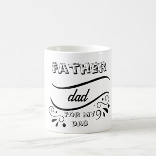 add your personl logo name for fathers day coffee mug