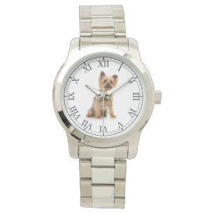 Add Your Pet's Photo Cute Dog Portrait Watch