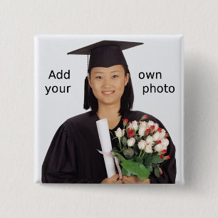 Add Your Photo 15 Cm Square Badge