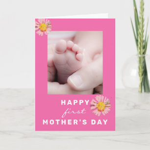 Add Your Photo 1st Mother's Day Card