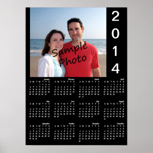 Add Your Photo 2014 Calendar Poster