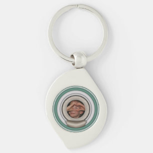 Add Your Photo and Choose Any Colour Frame Key Ring