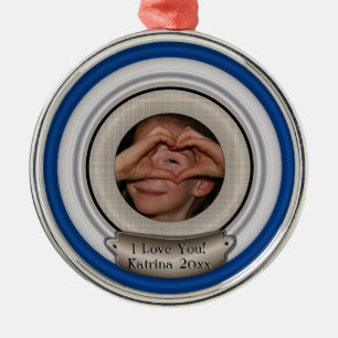 Add Your Photo and Choose Any Colour Frame Metal Tree Decoration