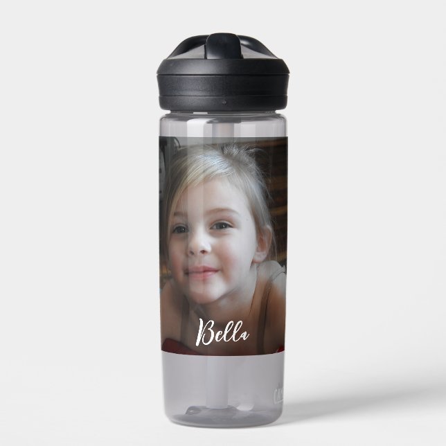 Add your photo and name to this  water bottle (Front)