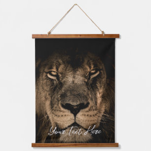 Add your photo and Text Hanging Tapestry