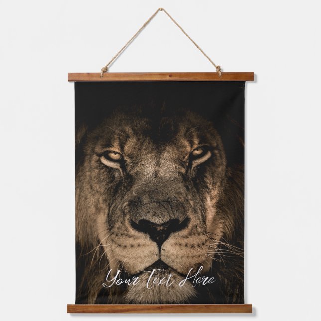 Add your photo and Text  Hanging Tapestry (Front)