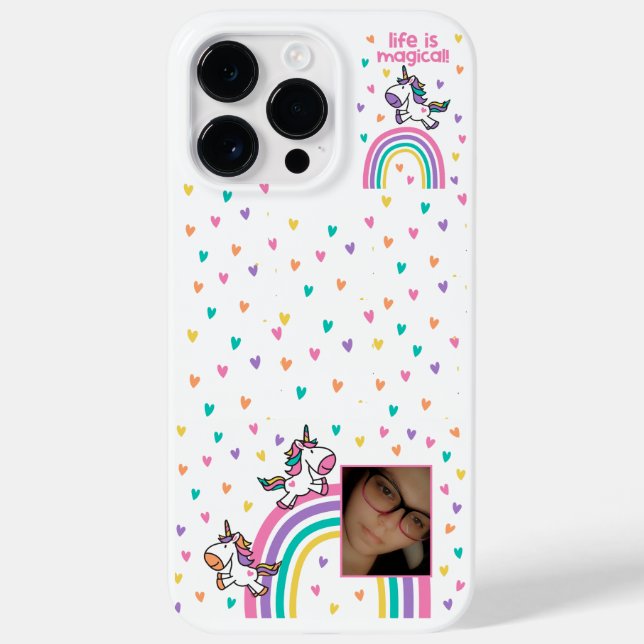Add Your Photo Apple iPhone 14 Pro Max Case (Back)