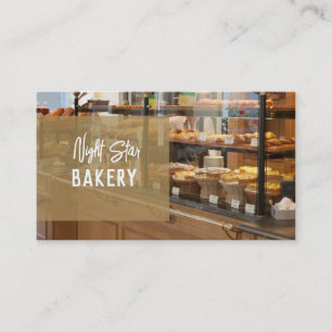 Add Your Photo Bakery Business Cards