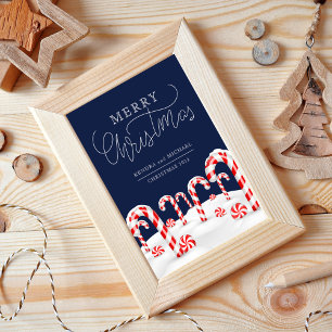 ADD YOUR PHOTO   Candy Cane Forest Invitation