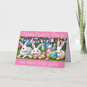 Add Your Photo - Easter Card for Girls