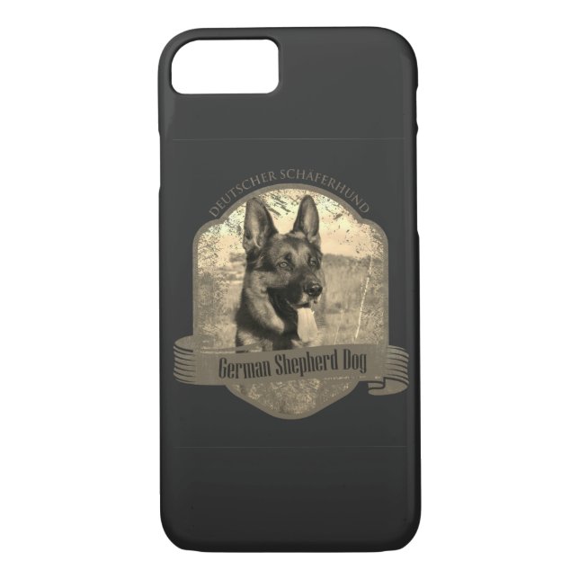 Add your Photo German Shepherd Dog - GSD Case-Mate iPhone Case (Back)