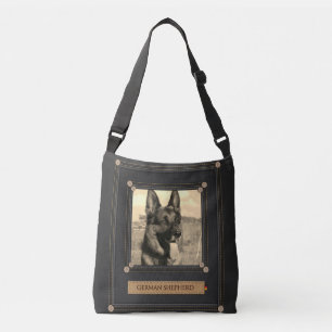 Add your photo - German Shepherd Dog - GSD Crossbody Bag