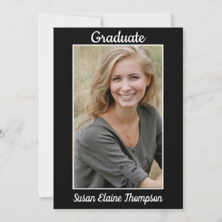 Add Your Photo Graduation Party Invitation