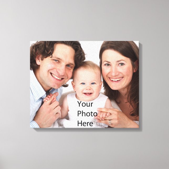 Add Your Photo image Canvas Print (Front)