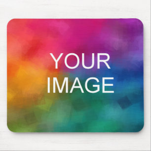 Add Your Photo Image Text Business Logo Template Mouse Mat