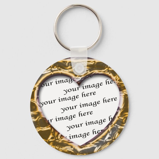 Add your photo key ring (Front)