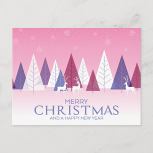 Add Your Photo Merry Christmas Holidays Postcard
