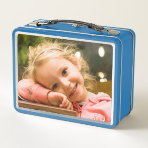 ADD YOUR PHOTO METAL LUNCH BOX