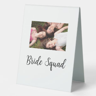 Add your photo name bridesmaid squad bride party 